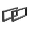 Artikelbild 1 des Artikels “Lounge Bankgestell ohne Lehne 60/40 Schwarz, RAL 9005 | Im Set (2x)“