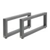 Artikelbild 1 des Artikels “Lounge Bankgestell ohne Lehne 60/40 Anthrazit DB703 | Im Set (2x)“