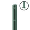 Artikelbild 1 des Artikels “Zaunpfosten P2 mit Profilleiste moosgrün RAL 6005 | 1630 | Zum Aufdübeln | Standard“