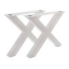 Artikelbild 1 des Artikels “Tischgestell X 100/100 Weiß glänzend | Im Set (2x)“