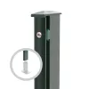Artikelbild 1 des Artikels “Zaunpfosten Typ 1 moosgrün RAL 6005 | 1230 | Gekürzt | Standard“