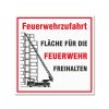 Artikelbild 1 des Artikels “Hinweisschild eckig, Feuerwehrzufahrt Alu-Dibond | 20 x 20 cm“