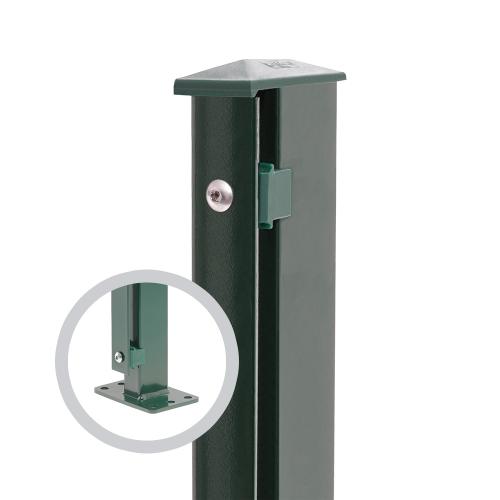 Artikelbild des Artikels “Zaunpfosten Typ 1 moosgrün RAL 6005 | 2030 | Zum Aufdübeln | Standard“