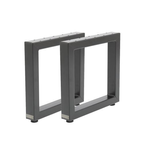 Artikelbild des Artikels “Bankgestell ohne Lehne 60/40 Schwarz, RAL 9005 | Im Set (2x)“