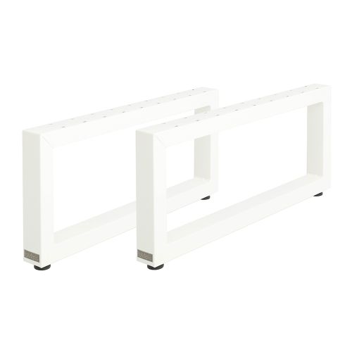 Artikelbild des Artikels “Lounge Bankgestell ohne Lehne 60/40 Weiß, RAL 9010 | Im Set (2x)“