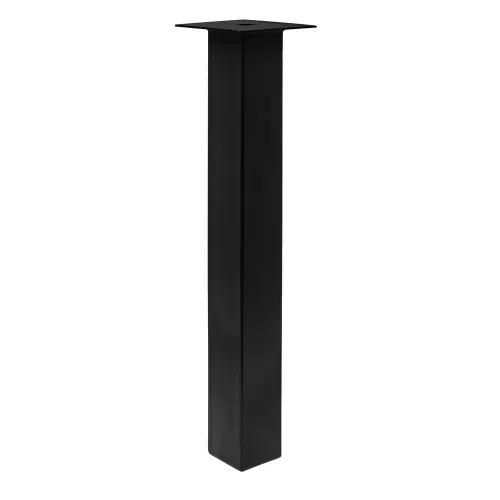 Artikelbild des Artikels “Tischbein gerade 80/80 Schwarz matt | Einzeln“