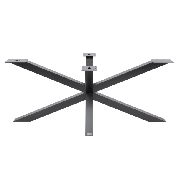 Tischgestell Spider 2023 Schwarz matt 9005