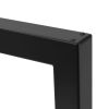 Artikelbild 2 des Artikels “Tischgestell U 80/80 Schwarz matt | Einzeln“