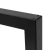 Artikelbild 2 des Artikels “Tischgestell U 80/80 Schwarz matt | Einzeln“