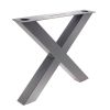 Artikelbild 2 des Artikels “Tischgestell X 100/100 Anthrazit DB703 | Im Set (2x)“