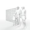 Artikelbild 3 des Artikels “DV Doppelstabmatte 8/6/8 anthrazit RAL 7016 | 1830“