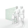 Artikelbild 3 des Artikels “Doppelstabmatte 6/5/6 moosgrün RAL 6005 | 1830“