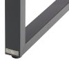Artikelbild 3 des Artikels “Lounge Bankgestell mit Lehne 60/40 Schwarz, RAL 9005 | Im Set (2x)“