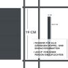 Artikelbild 3 des Artikels “Guck Nich® Sichtschutz-Streifen Hart-PP fenstergrau RAL 7040“