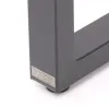 Artikelbild 3 des Artikels “Bankgestell mit Lehne Schwarz matt RAL 9005 | Einzeln“