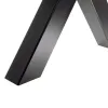 Artikelbild 4 des Artikels “Tischgestell X 80/80 Schwarz matt RAL 9005 | Im Set (2x)“