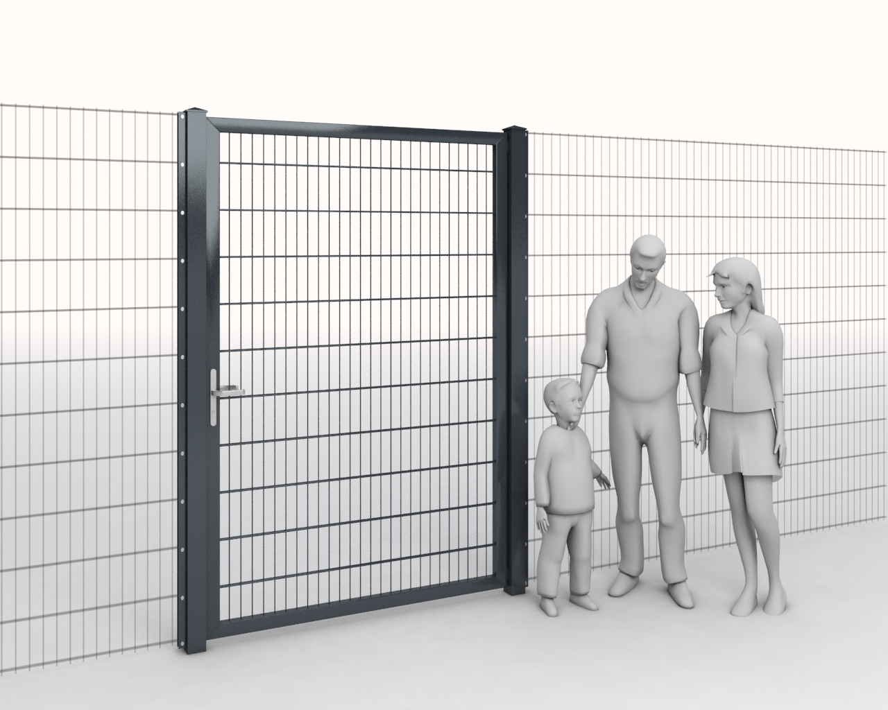 Artikelbild 1 des Artikels “Industrietoranlage anthrazit RAL 7016 | 2230  | 1500  “