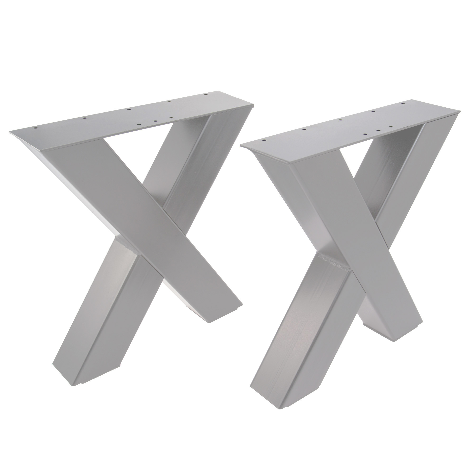 Artikelbild 1 des Artikels “Bankgestell X 80/80 Anthrazit DB703 | Im Set (2x)“
