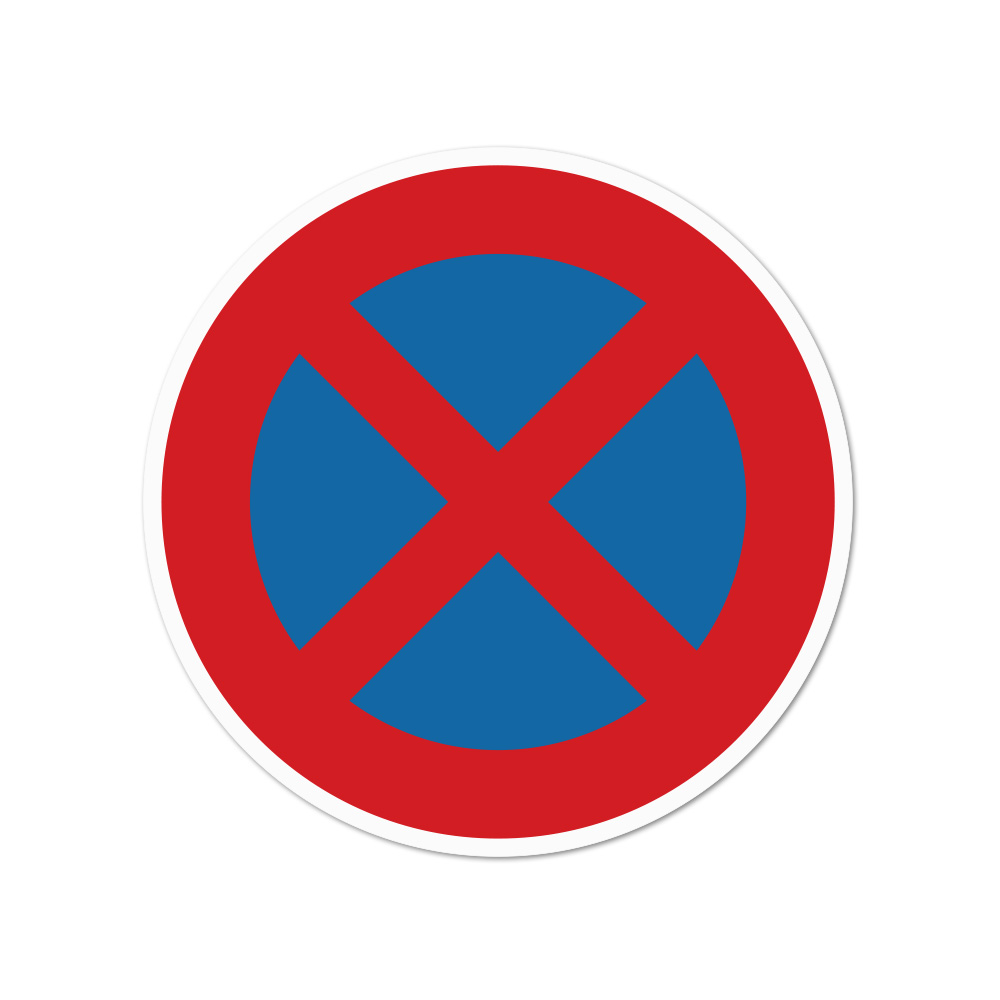 Artikelbild 1 des Artikels “Warnschild rund, absolutes Halteverbot “