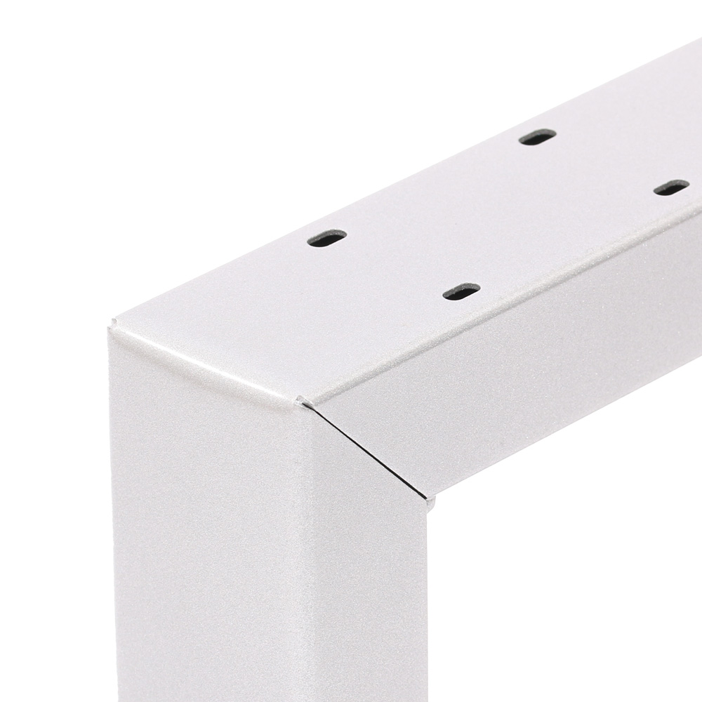 Artikelbild 2 des Artikels “Bankgestell mit Lehne Silber RAL 666 | Im Set (2x)“