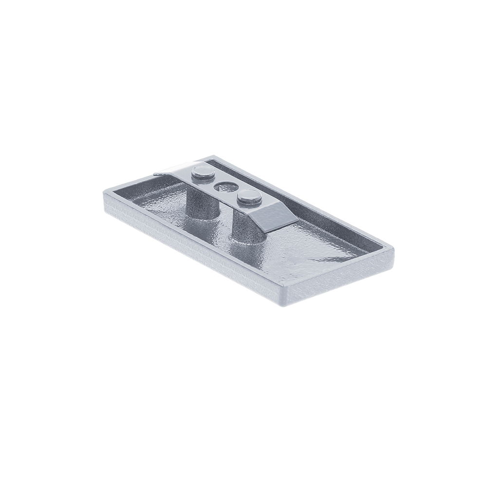Artikelbild 2 des Artikels “Pfostenkappe 60 x 40 Aluminium alu natur“