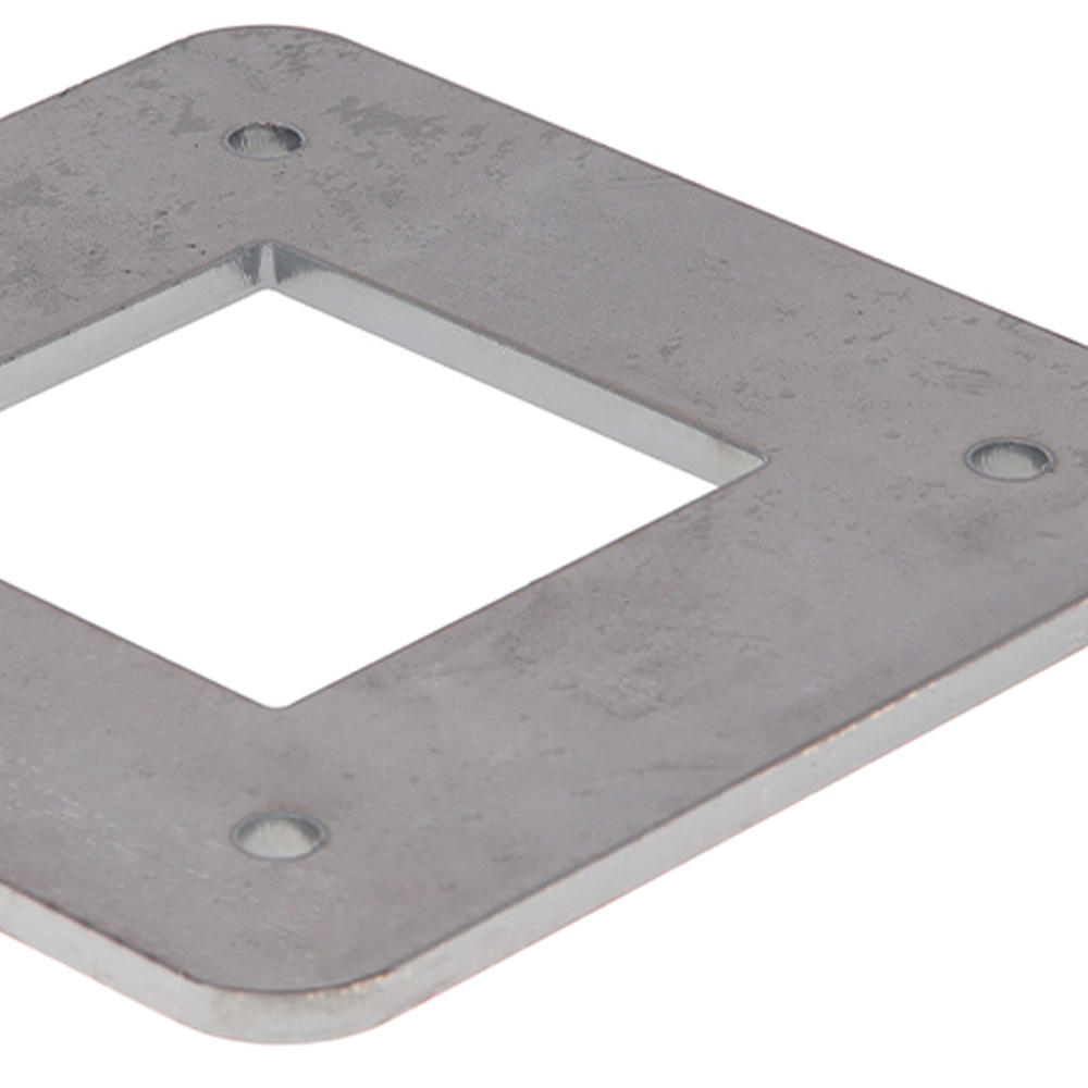 Artikelbild 2 des Artikels “Fußplatte 200 x 200 x 8 mm Stahl “