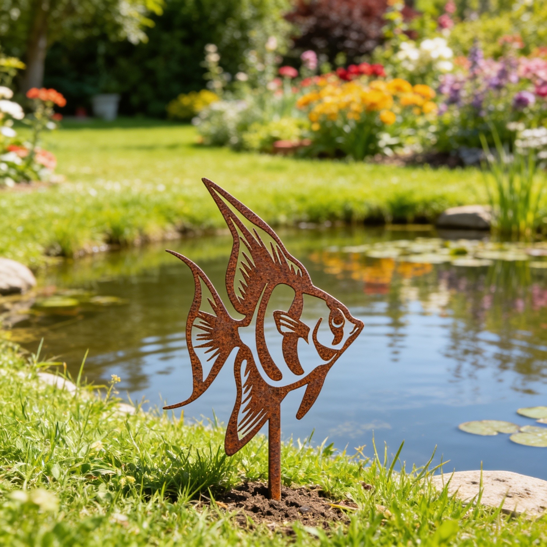 Artikelbild 2 des Artikels “Gartenstecker Fisch Bubi “