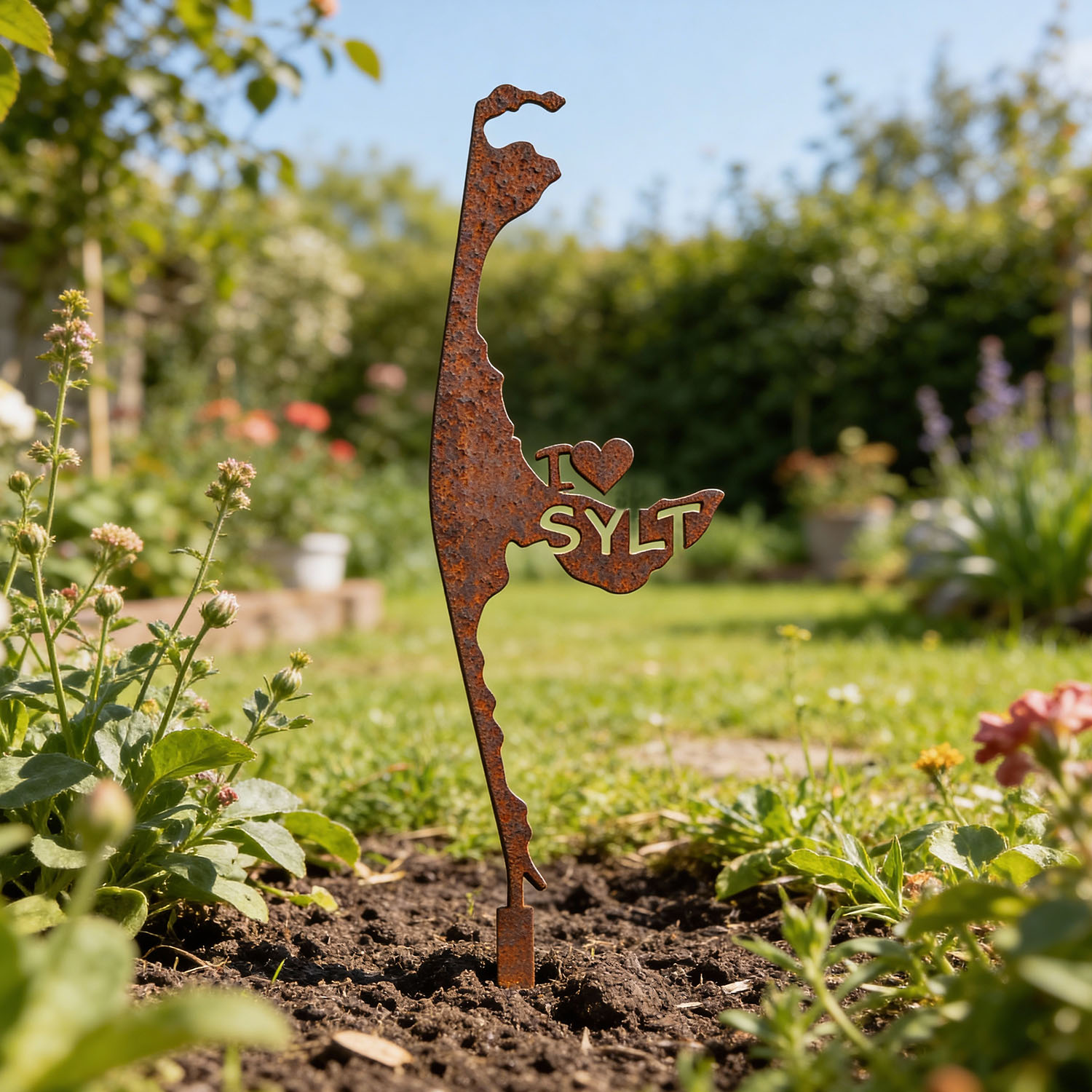 Artikelbild 2 des Artikels “Gartenstecker I Love Sylt “