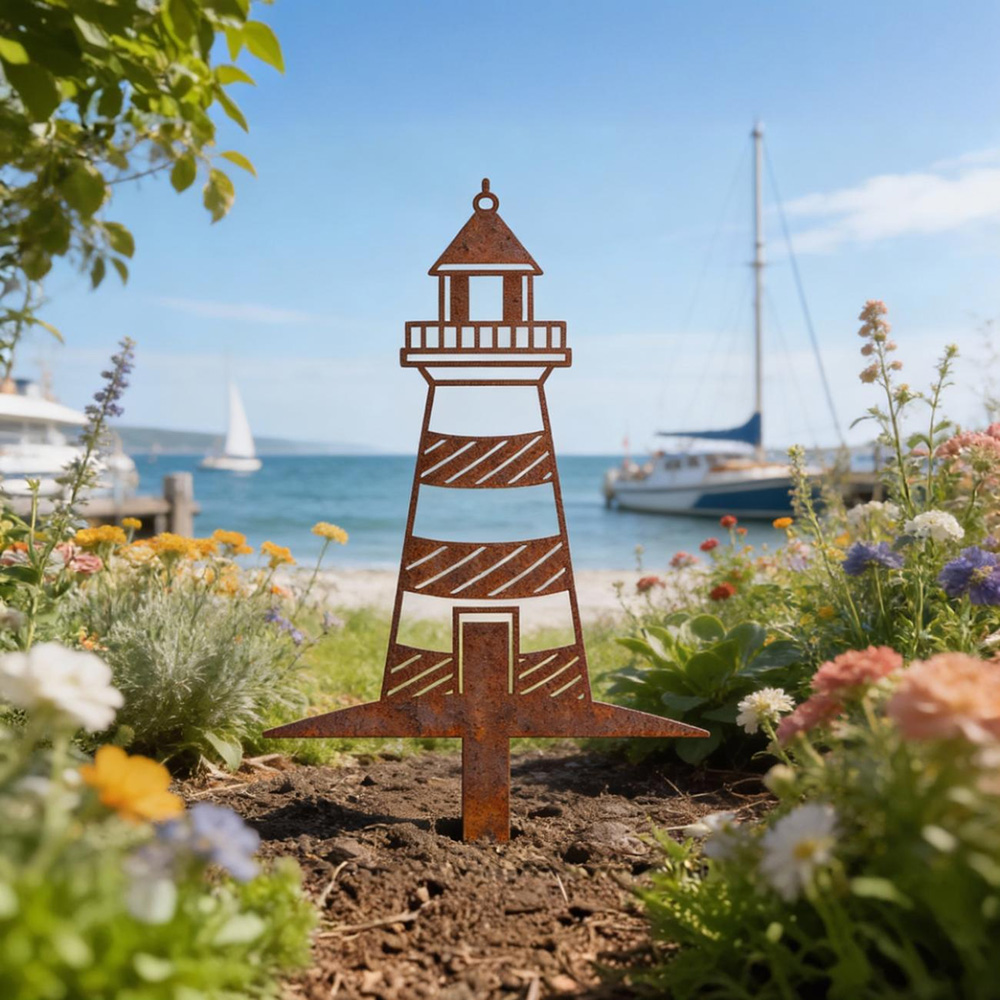 Artikelbild 2 des Artikels “Gartenstecker Leuchtturm Lichtwacht “