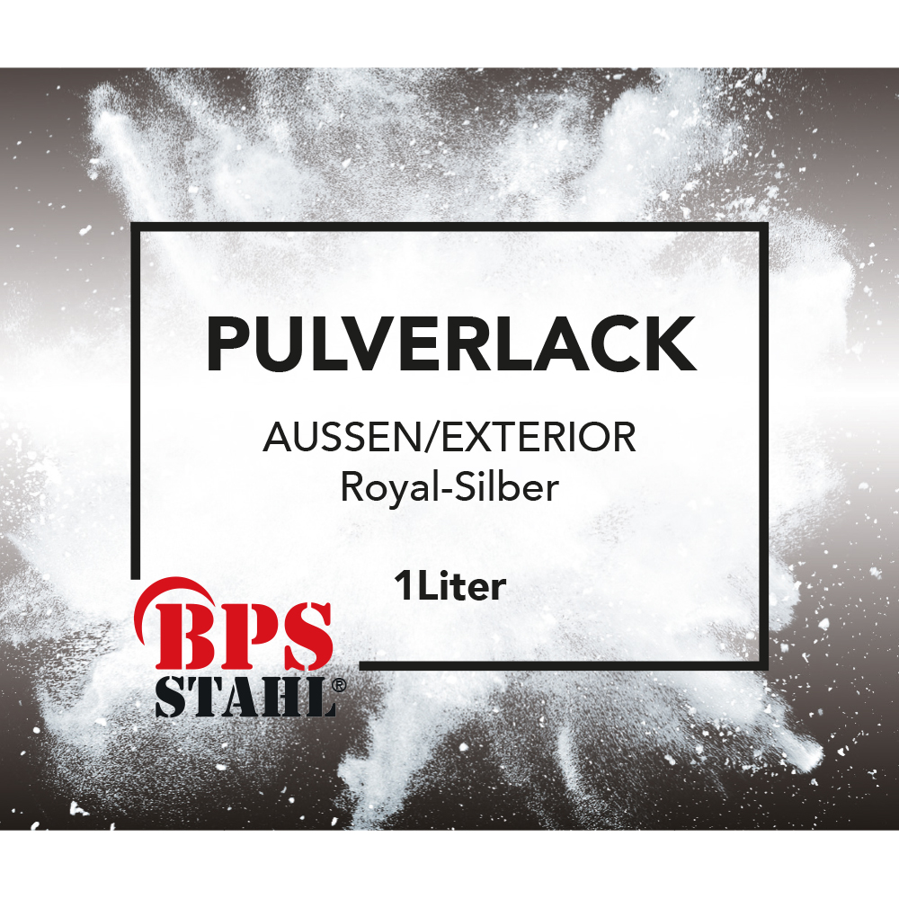 Artikelbild 2 des Artikels “Pulverlack 1 L Royal Silber seidenglänzend “