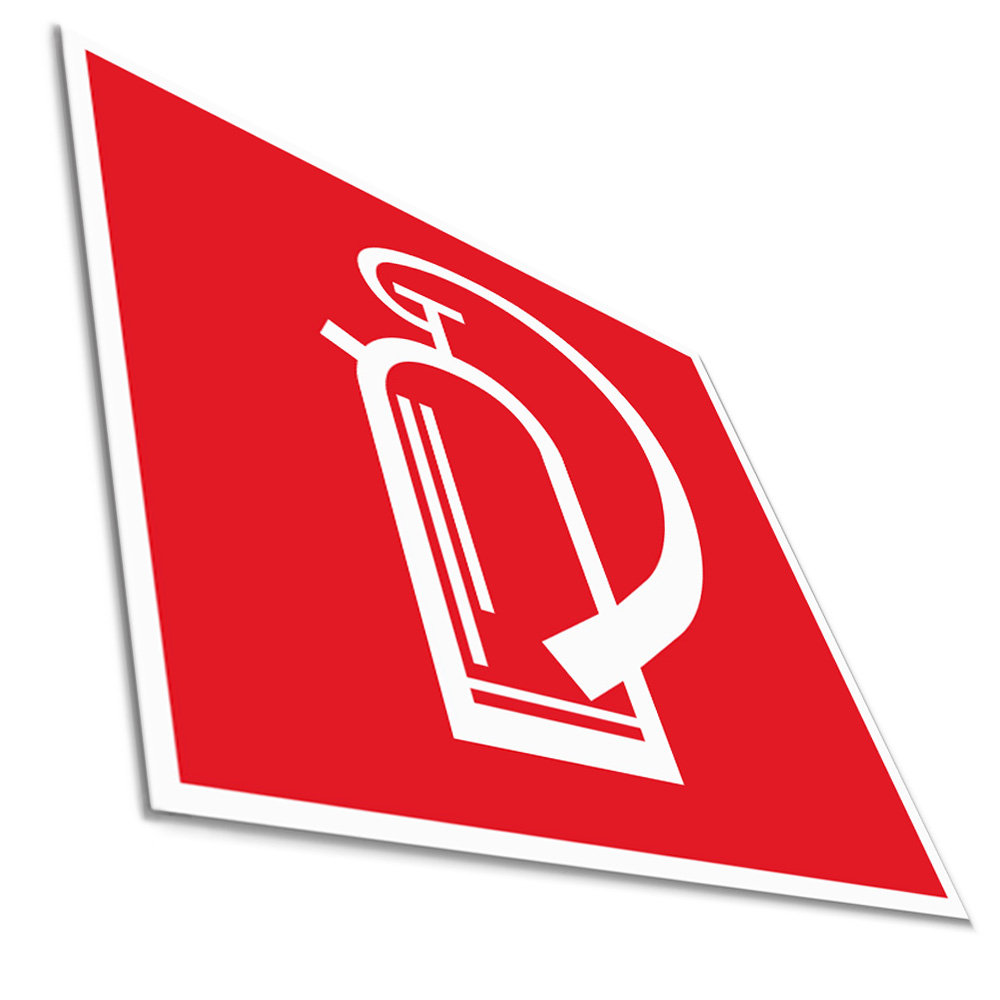 Artikelbild 2 des Artikels “Hinweisschild eckig, Feuerlöscher “